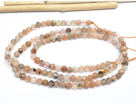 Sirag Piatra Lunii peach microfatetata 3mm