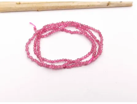 Sirag turmalina roz microfatetata 1.8mm