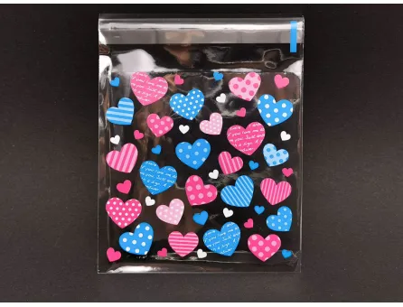 Pungi celofan autoadezive 13x10cm (10buc)