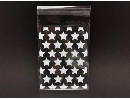 Pungi celofan autoadezive stele 13x8cm (10buc)