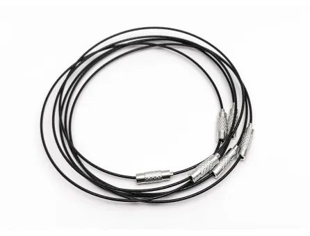 Baza bratara din sarma siliconata 7.2cm negru