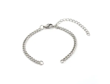 Baza bratara otel inoxidabil 304 pentru link cu prelungitor, lungime 16cm