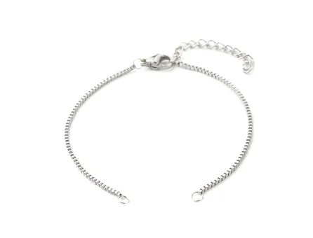 Baza bratara otel inoxidabil 304 pentru link cu prelungitor, lungime 16.5cm