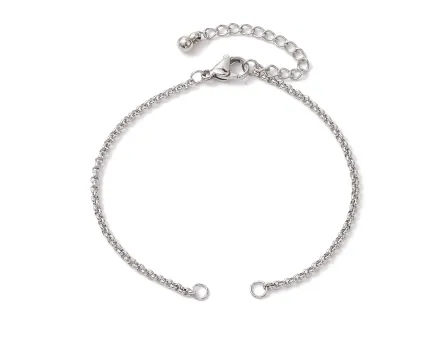 Baza bratara otel inoxidabil 304 pentru link cu prelungitor, lungime 17.5cm