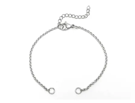 Baza bratara otel inoxidabil 304 pentru link cu prelungitor, lungime 16.5cm