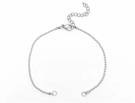 Baza bratara otel inoxidabil 304 pentru link cu biluta 17.5cm