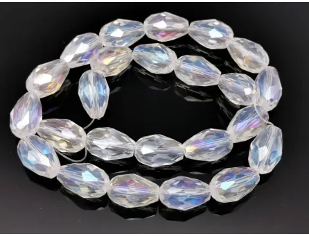 Sirag Cristal picatura 15x10mm transparent AB