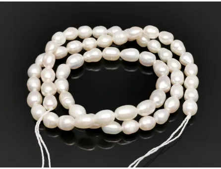 Șirag perle de cultură 6~5x4mm
