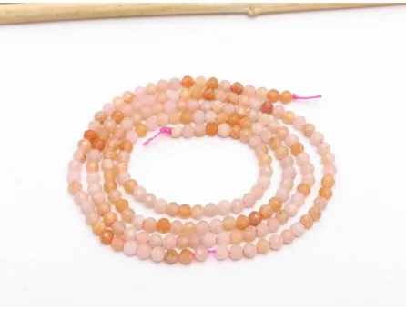 Sirag Aventurin roz microfatetat 2mm