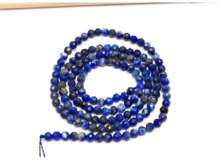 Sirag lapis lazuli microfatetat 2.5~3mm