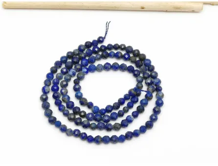 Sirag lapis lazuli microfatetat 3~3.5mm