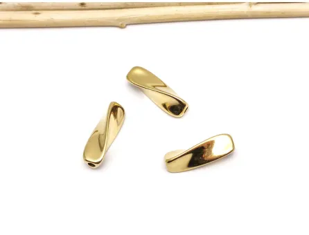 Margele otel inoxidabil 304 tub rasucit 18x6x6mm