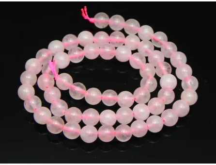 Sirag Cuart roz sfere 6.5mm