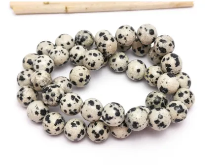 Sirag Jasp dalmatian sfere 8mm