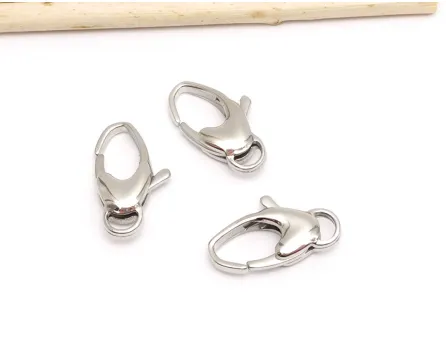 Inchizatoare carabina otel inoxidabil 316 hipoalergenic 20x11x5mm