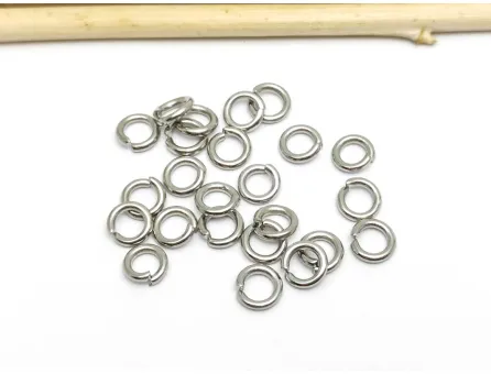 Zale otel inoxidabil 304 diametru 5mm, grosime 1mm  (50buc)