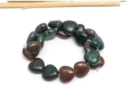 Sirag scurt agate indian inima 10mm