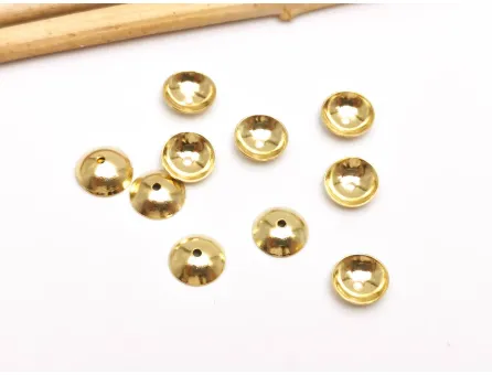 Capacele otel inoxidabil 304 auriu 6mm (1buc)
