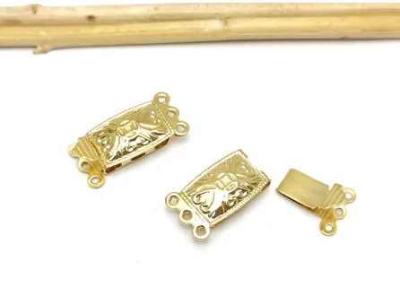 Inchizatoare otel inoxidabil 304 auriu multisir  21x10x5mm