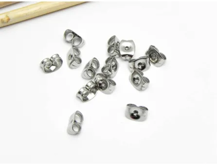 Opritor cercei otel inoxidabil 201 - 6.5x4.5mm (2buc)