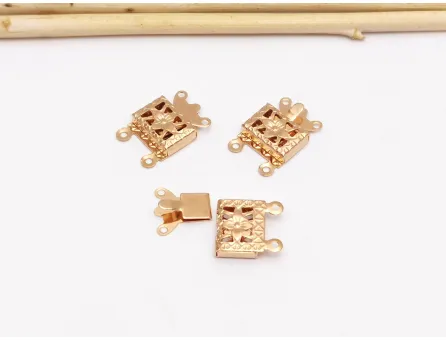 Inchizatoare otel inoxidabil 304 multisir rose gold 15x10mm