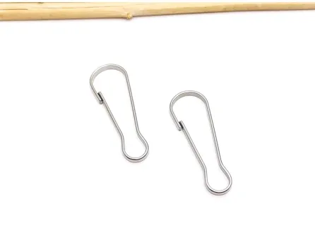 Inchizatoare tip carlig breloc otel inoxidabil 304 - 28x10x2mm