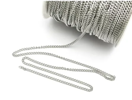 Lant otel inoxidabil 304 - 3x2x0.6mm (1m)