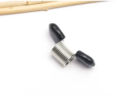 Bead Stopper - opritor margele pe ata 2.7x1.2x1cm negru
