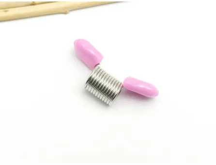 Bead Stopper - opritor margele pe ata 2.7x1.2x1cm roz