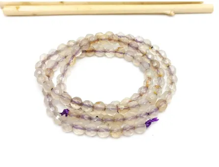 Sirag agate fatetat 4mm smoke