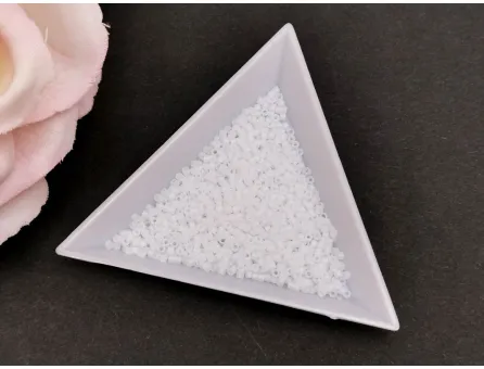 Miyuki delica 11/0 Matte Crystal AB (5g)
