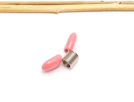 Bead Stopper - opritor margele pe ata 2.7x1.2x1cm rose