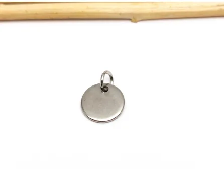 Charm otel inoxidabil 304 banut cu za 10mm