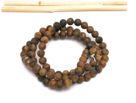 Sirag ochi de tigru mat 4.5~5mm