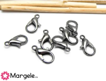 Inchizatoare carabina 12x6mm negru (1buc)