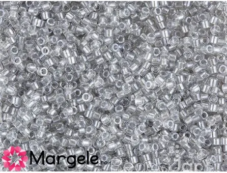 Miyuki delica 11/0  galvanized crystal (5g)