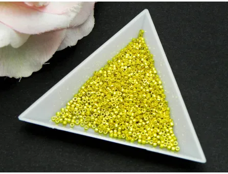 Miyuki delica 11/0 galvanized dark yellow (5g)