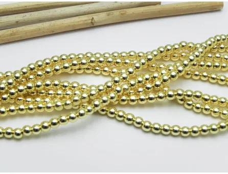 Sirag hematit 3mm auriu