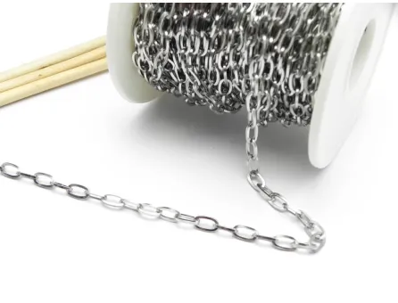 Lant otel inoxidabil 7x4x0.8mm (1m)