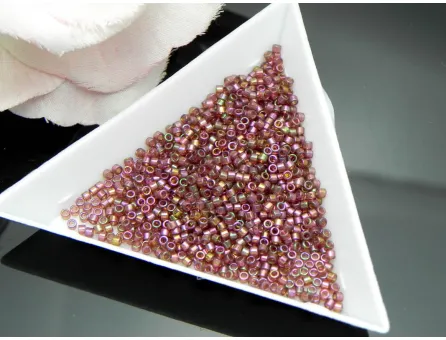 Miyuki delica 11/0 gold red luster (5g)