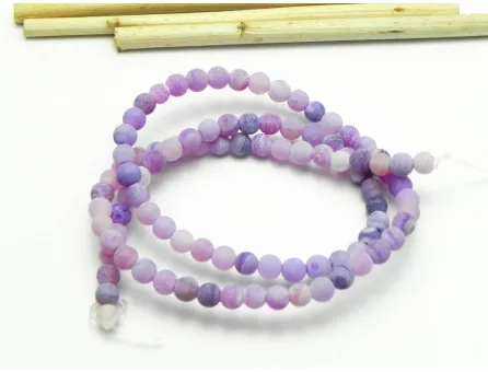 Sirag agate frosted 4mm mov