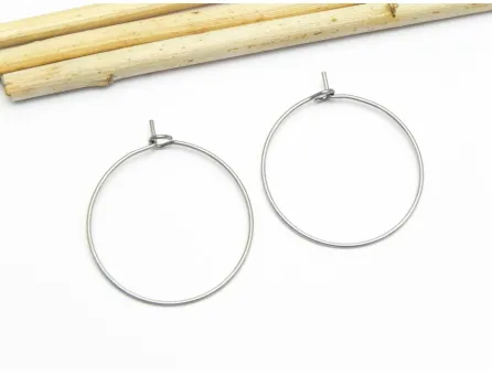 Tortite cercei otel inoxidabil 25mm (2buc)