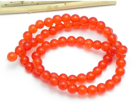 Sirag jad sfere 6mm blood orange