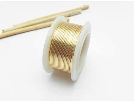 Sarma non tarnish 0.8mm light gold (8m)