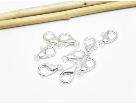 Inchizatoare carabina 12x6mm argintiu (1buc)