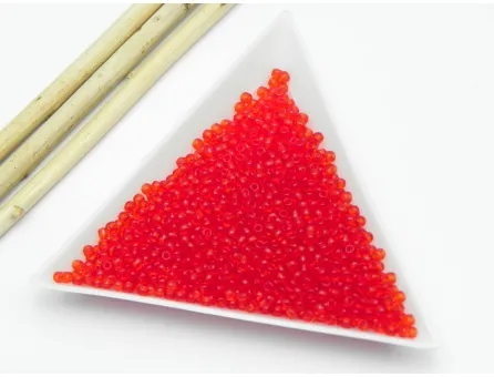 Toho rotunde 11/0 transparent siam ruby (5g)
