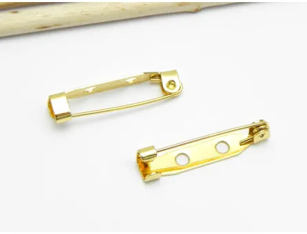 Baza brosa otel inoxidabil auriu 25x5mm (1buc)