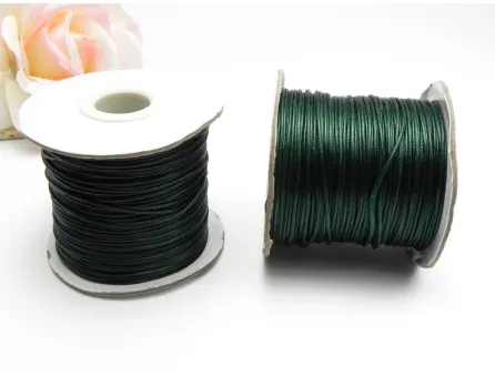 Rola snur cerat 1mm verde inchis (78m)