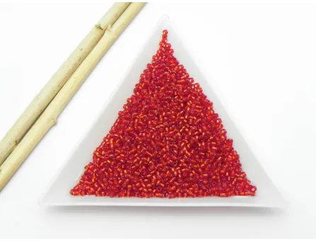 Toho rotunde 15/0 silver lined lt. siam ruby (5g)