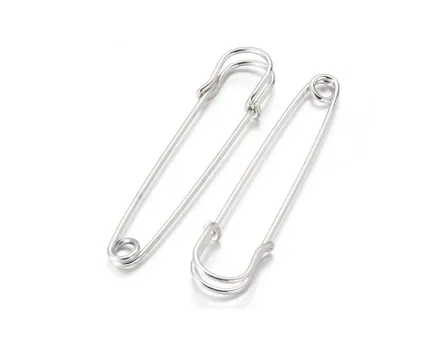 Ac de brosa 70x18x6mm argintiu inchis  (1buc)